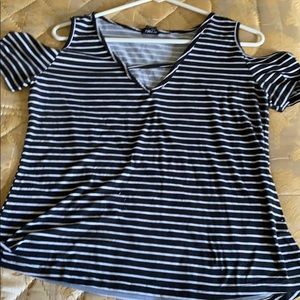 striped T-shirt